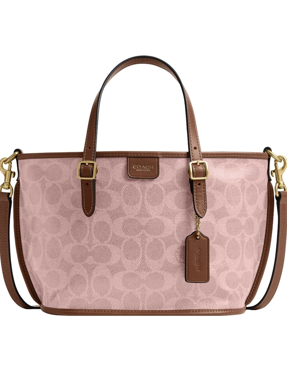 Coach TAXI TOTE 21 pink